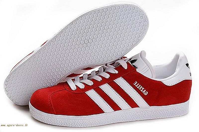 adidas gazelle rouge homme pas cher