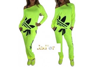 jogging femme adidas fluo