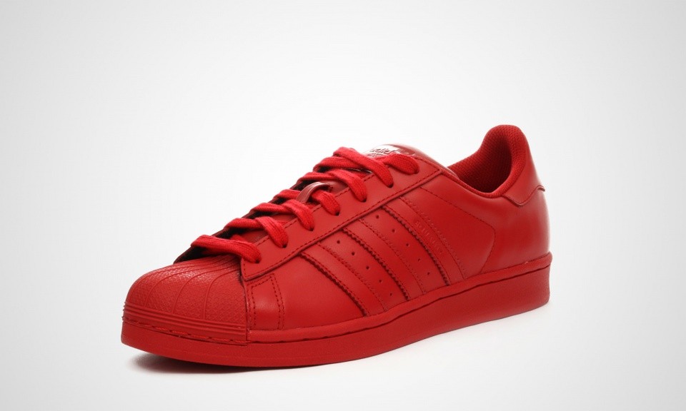 basket adidas blanche et rouge