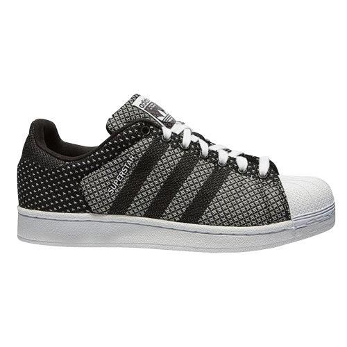 adidas superstar grise et noir