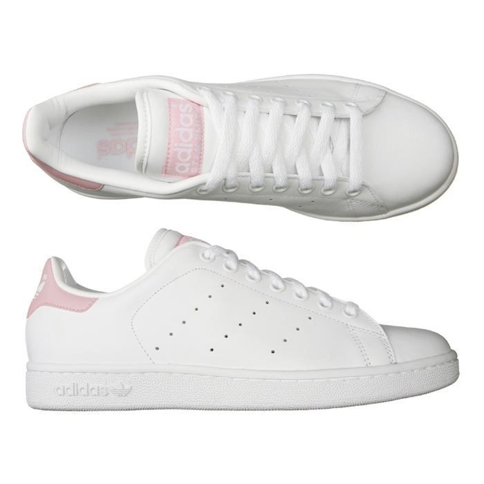 stan smith homme rose et blanche