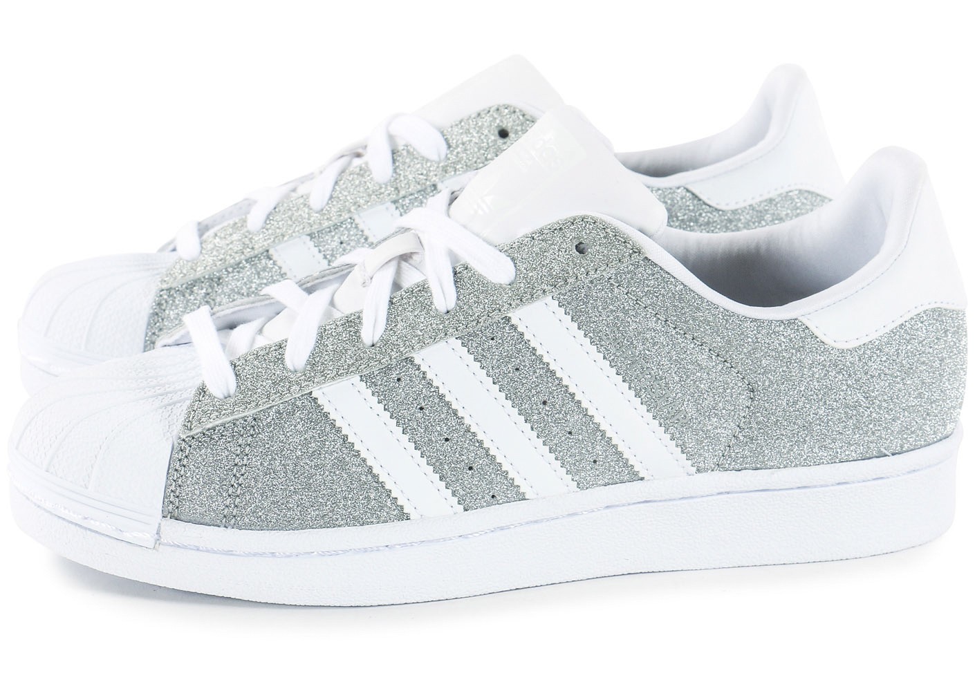 superstar grise bout argent