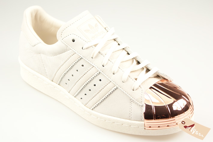 adidas superstar metal toe femme marron