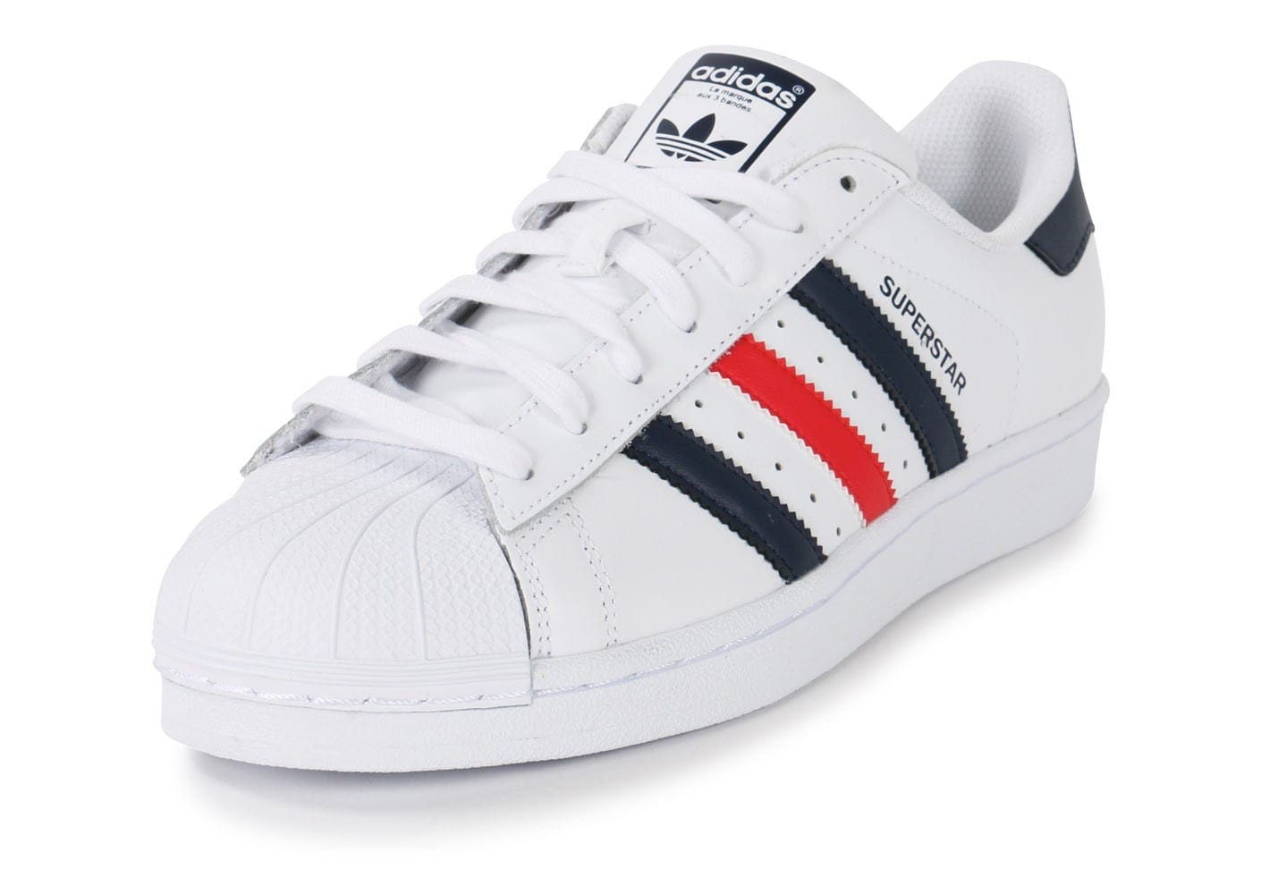 adidas superstar 2 bleu blanc rouge