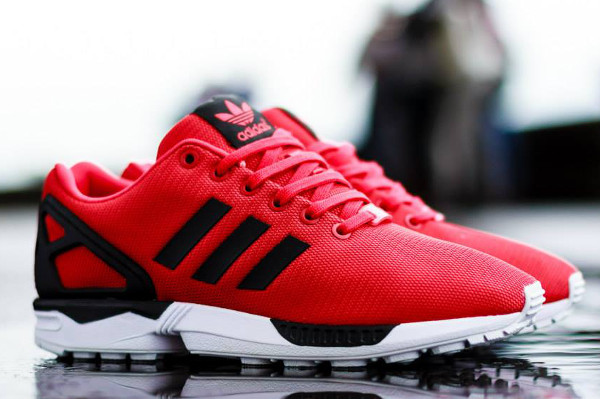 adidas zx flux 2.0 enfant rouge