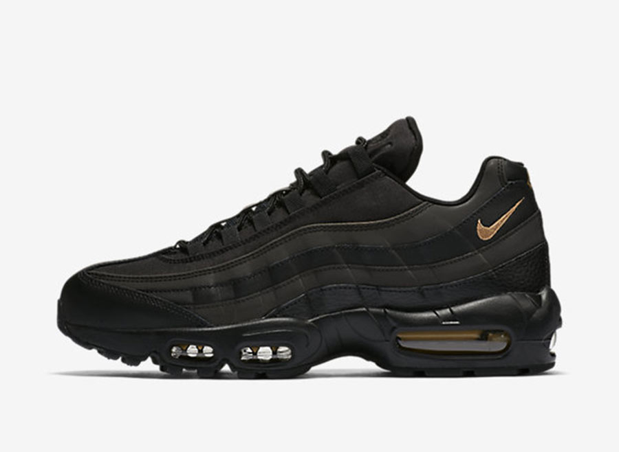air max noir doré