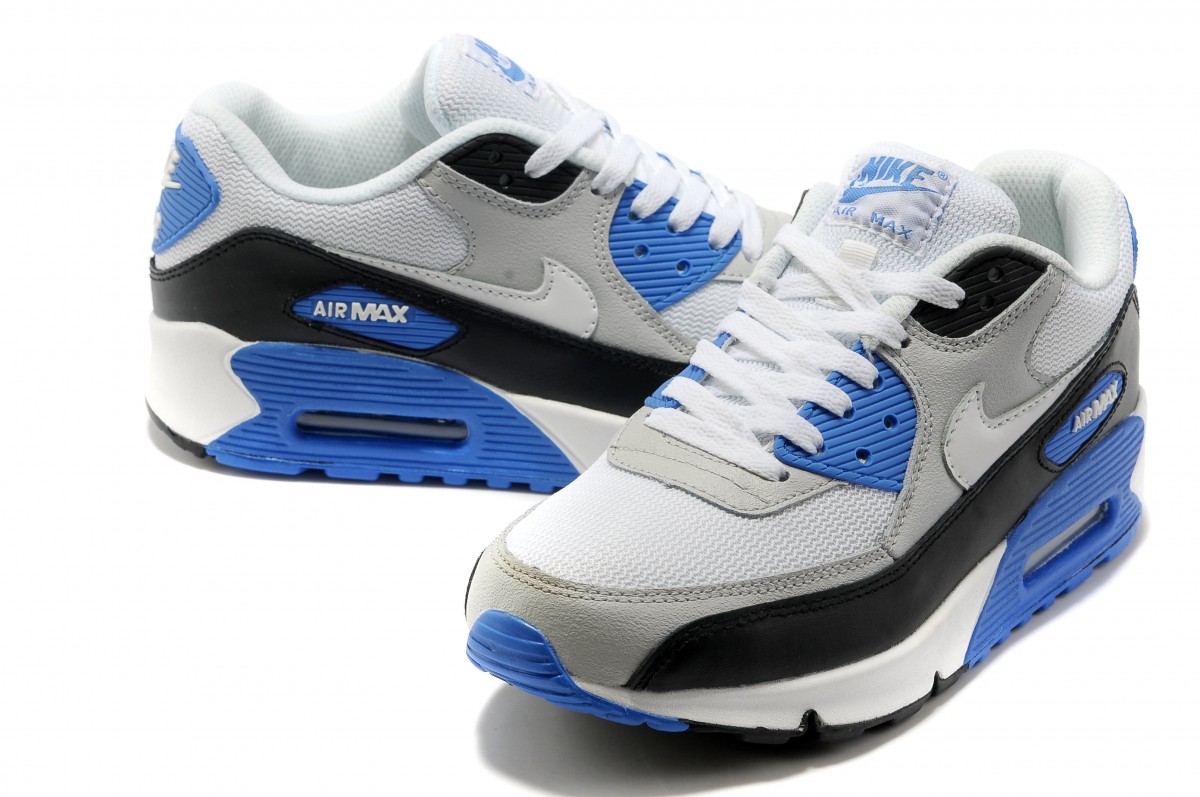 air max bleu blanc