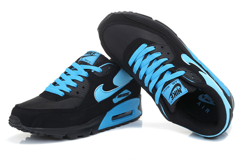 air max bleu noir blanc