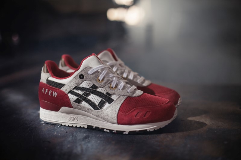 asics gel lyte bleu rouge
