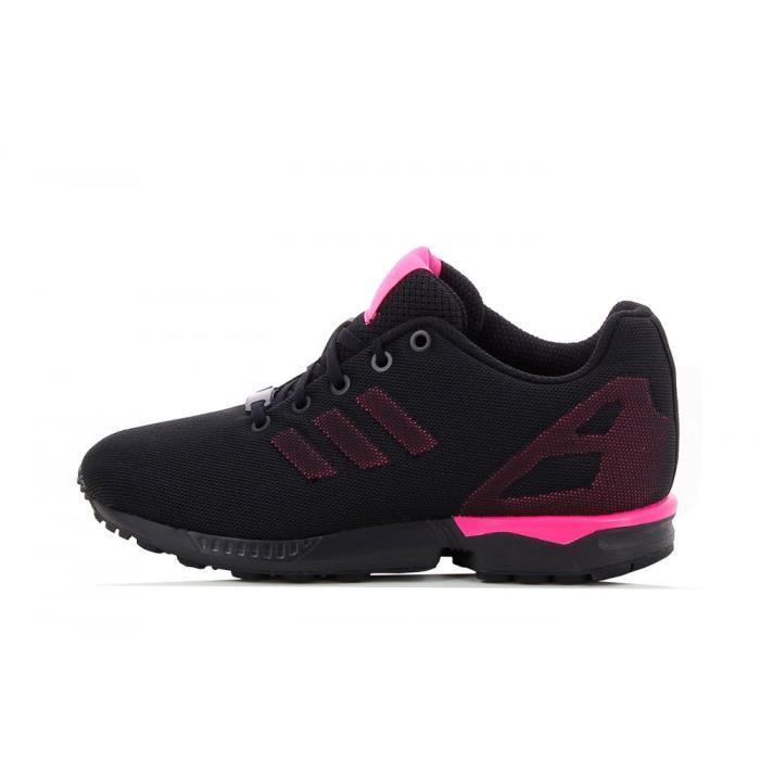 adidas zx flux rose noir