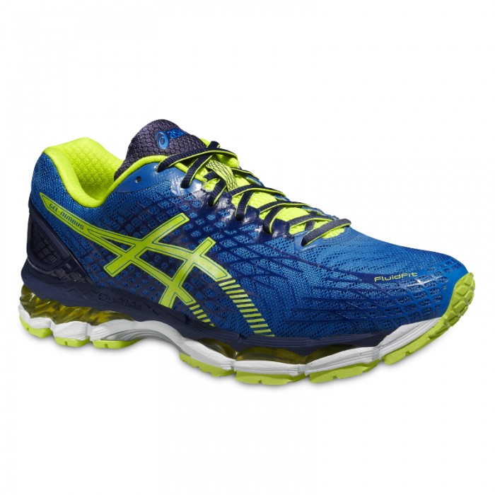 basket asics bleu