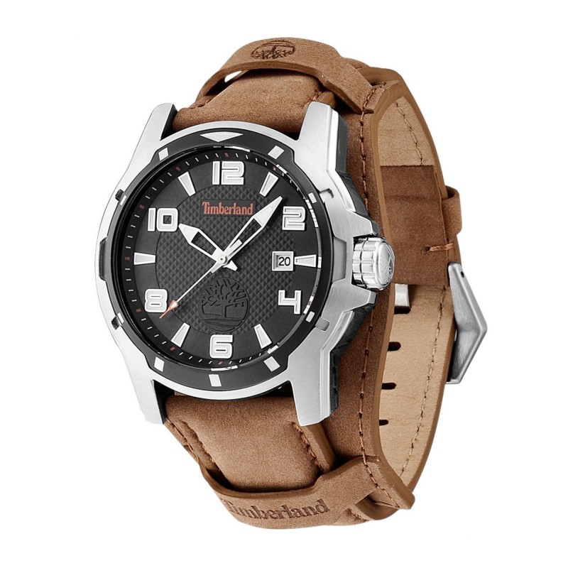 bracelet montre timberland cuir marron bracelet montre timberland cuir marron